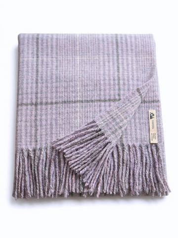 Alpaka Decke Glasgow Lavendel
