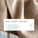 Babydecke Royal Doppelseitig Beige