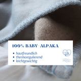 Babydecke Royal Doppelseitig Blau