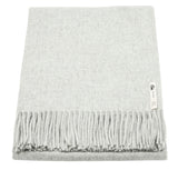 Alpaka Decke Classic Hellgrau