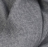Maxi Schal aus 100% Baby-Alpaka mit Fransen - Grau