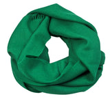 Maxi Schal aus 100% Baby-Alpaka mit Fransen - Grün