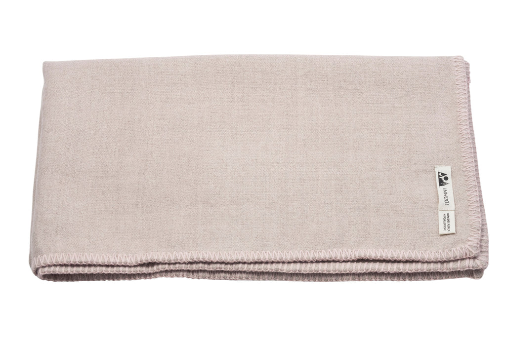Babydecke aus Alpaka | Babydecke Royal Doppelseitig Rosa